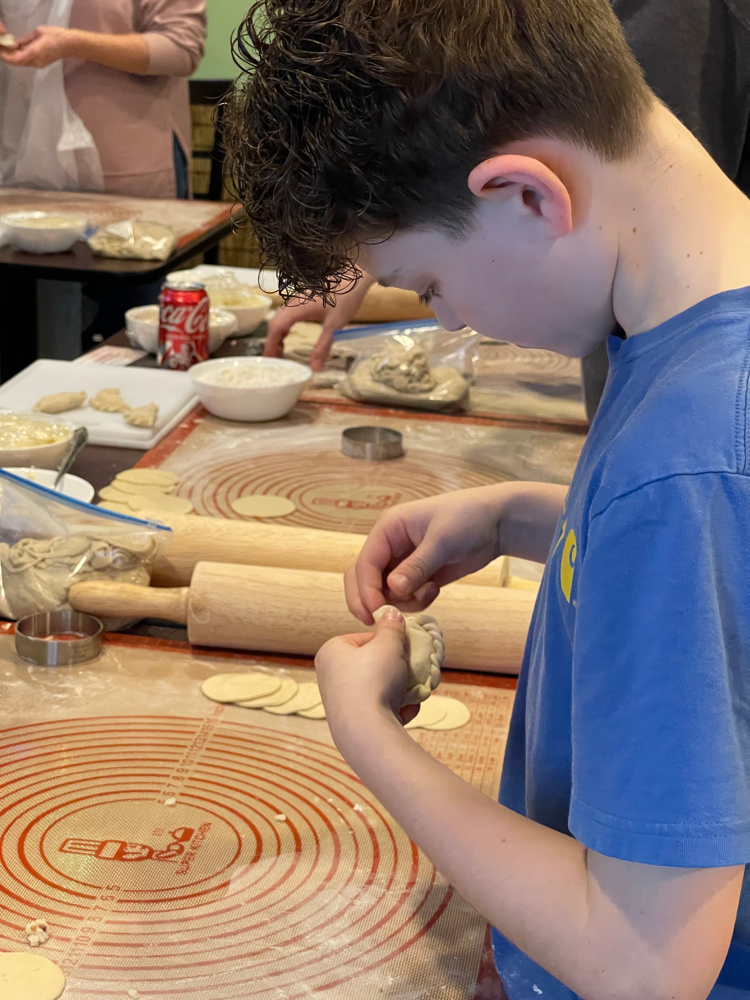 Dumpling making class